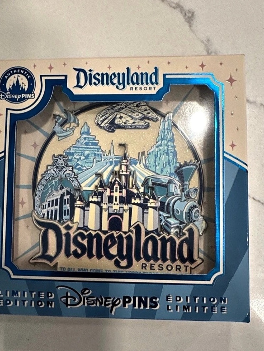 Disney Disneyland 70th Anniversary Key to Disneyland Mystery Pin - Millennium